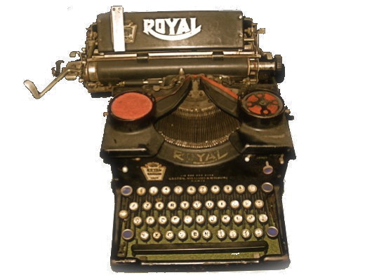 Machine à écrire ROYAL